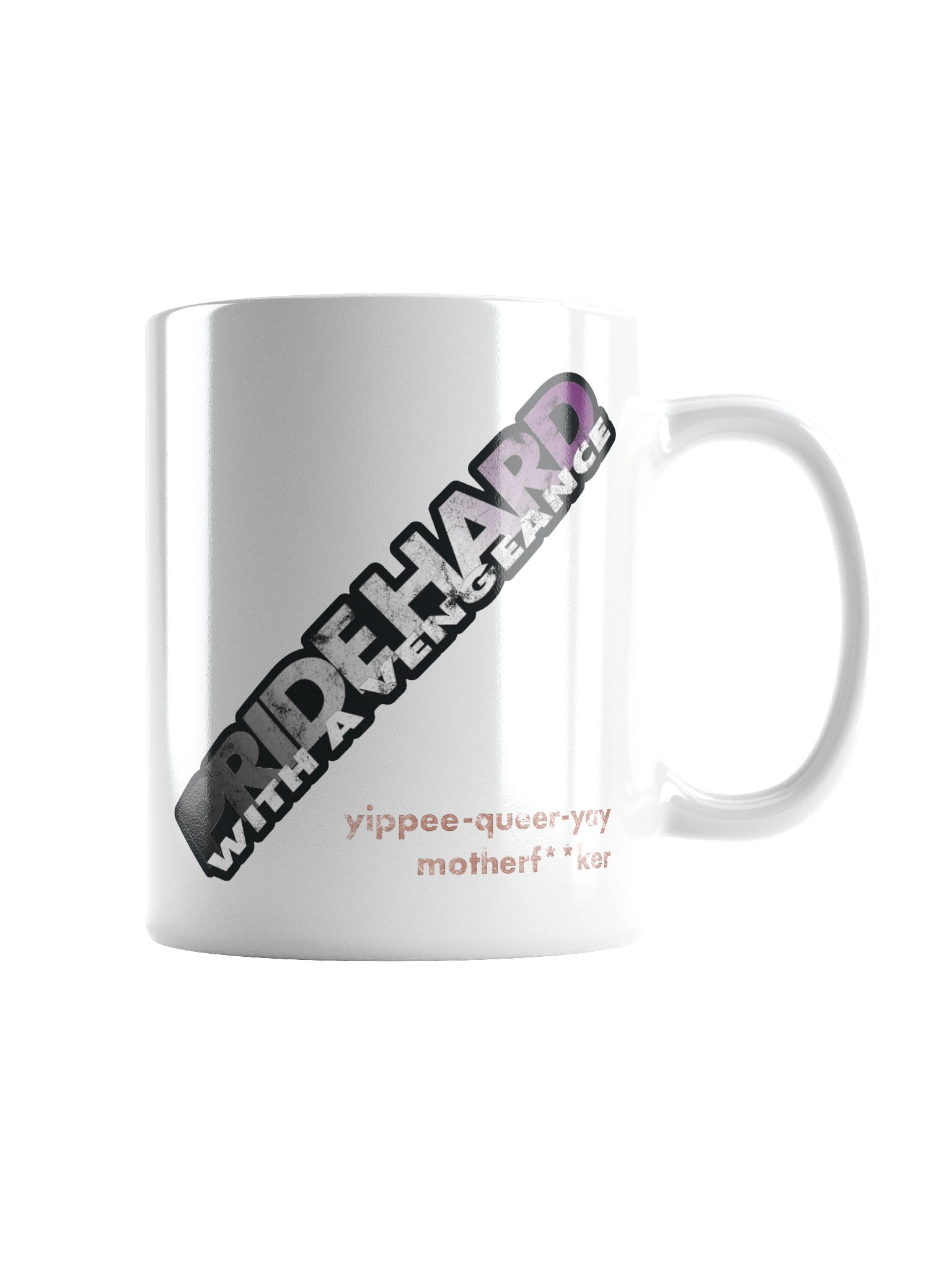 Asexual "Pride Hard" Mug product image (2)