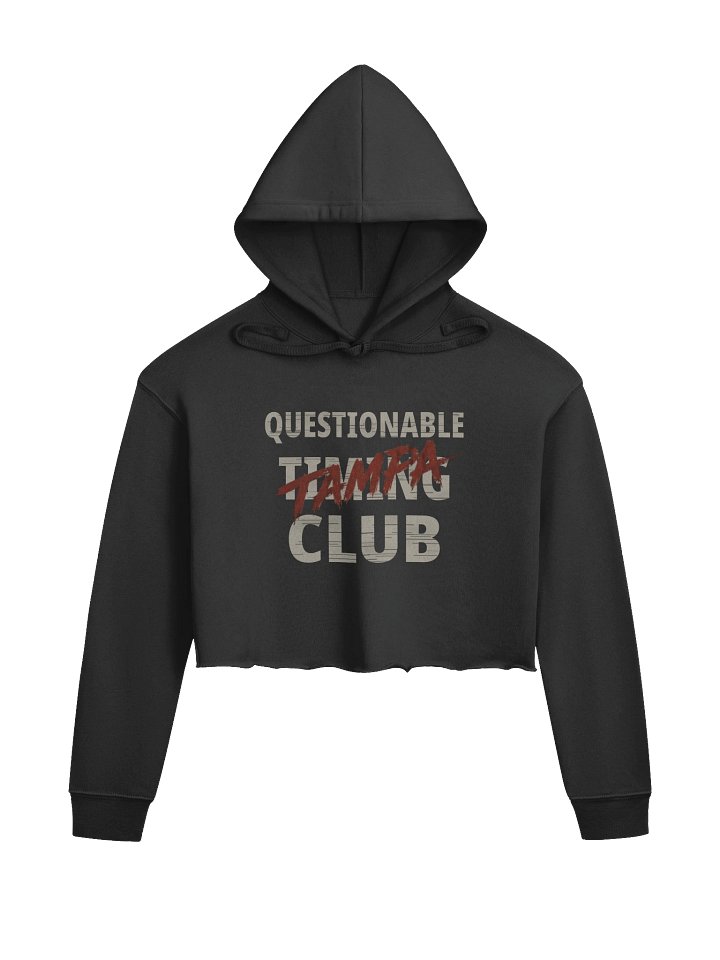 QTC Tampa Club — Wrong Climate Cropped Hoodie product image (1)
