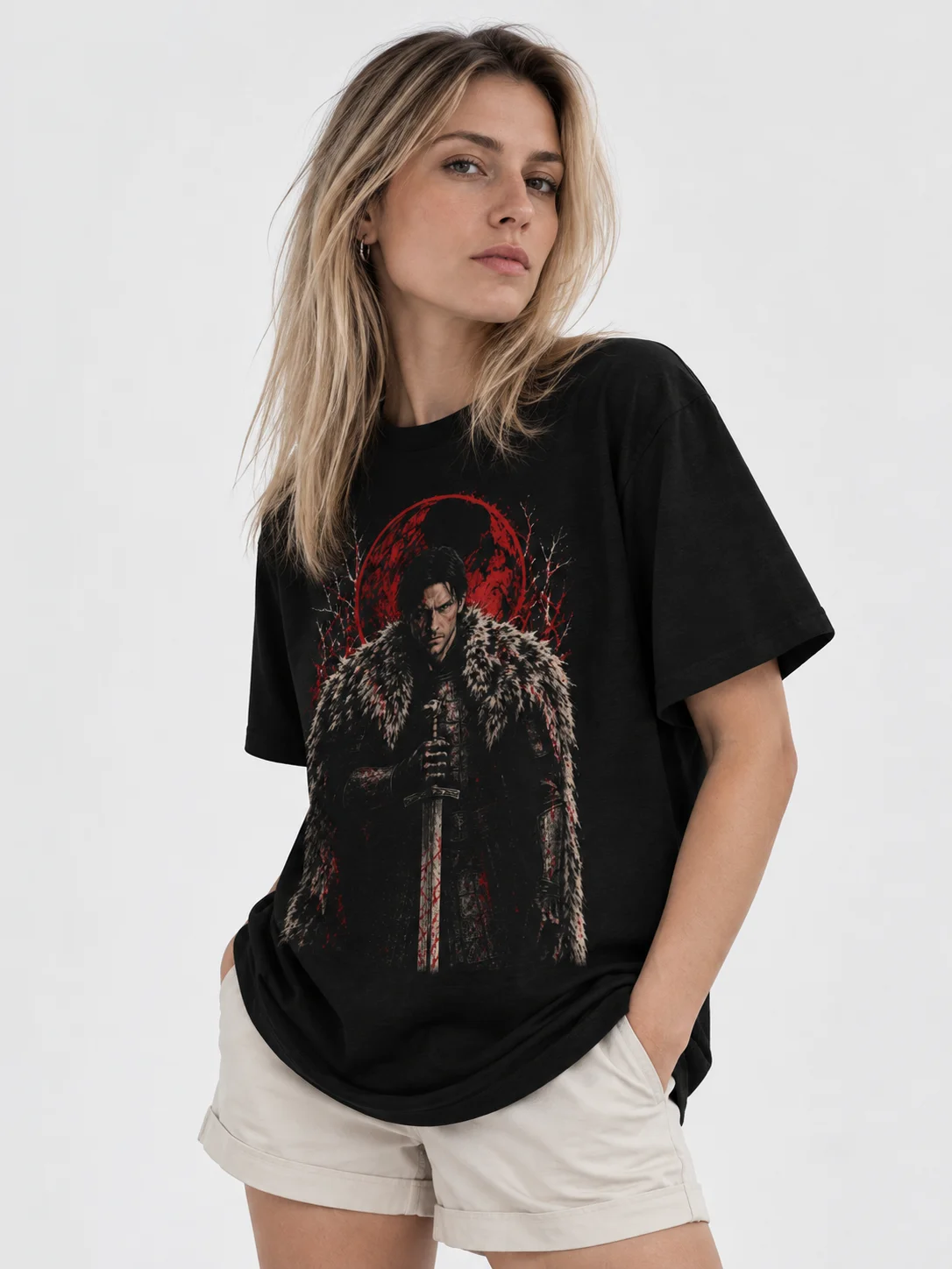 Kasyan Under the Blood Moon — Unisex Premium T-shirt product image (1)