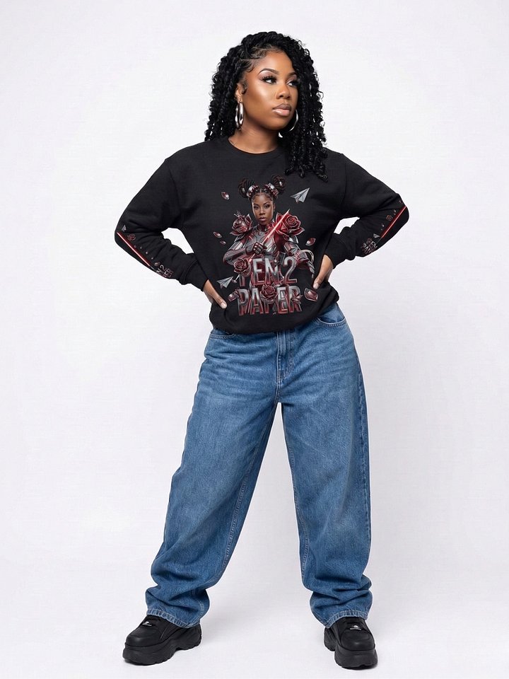 Chrome Rose Warrior Crewneck Sweatshirt product image (2)