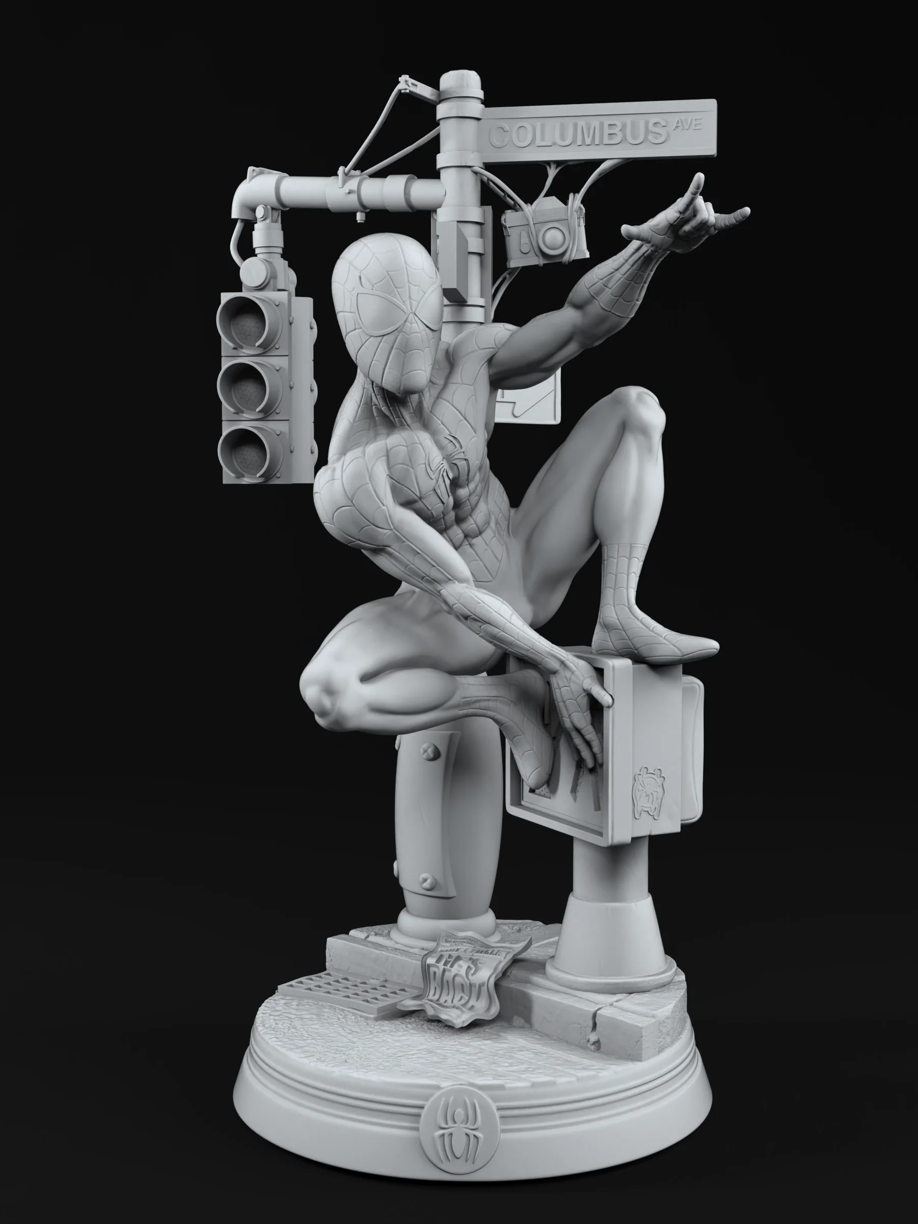 Spider-Man - STL product image (2)