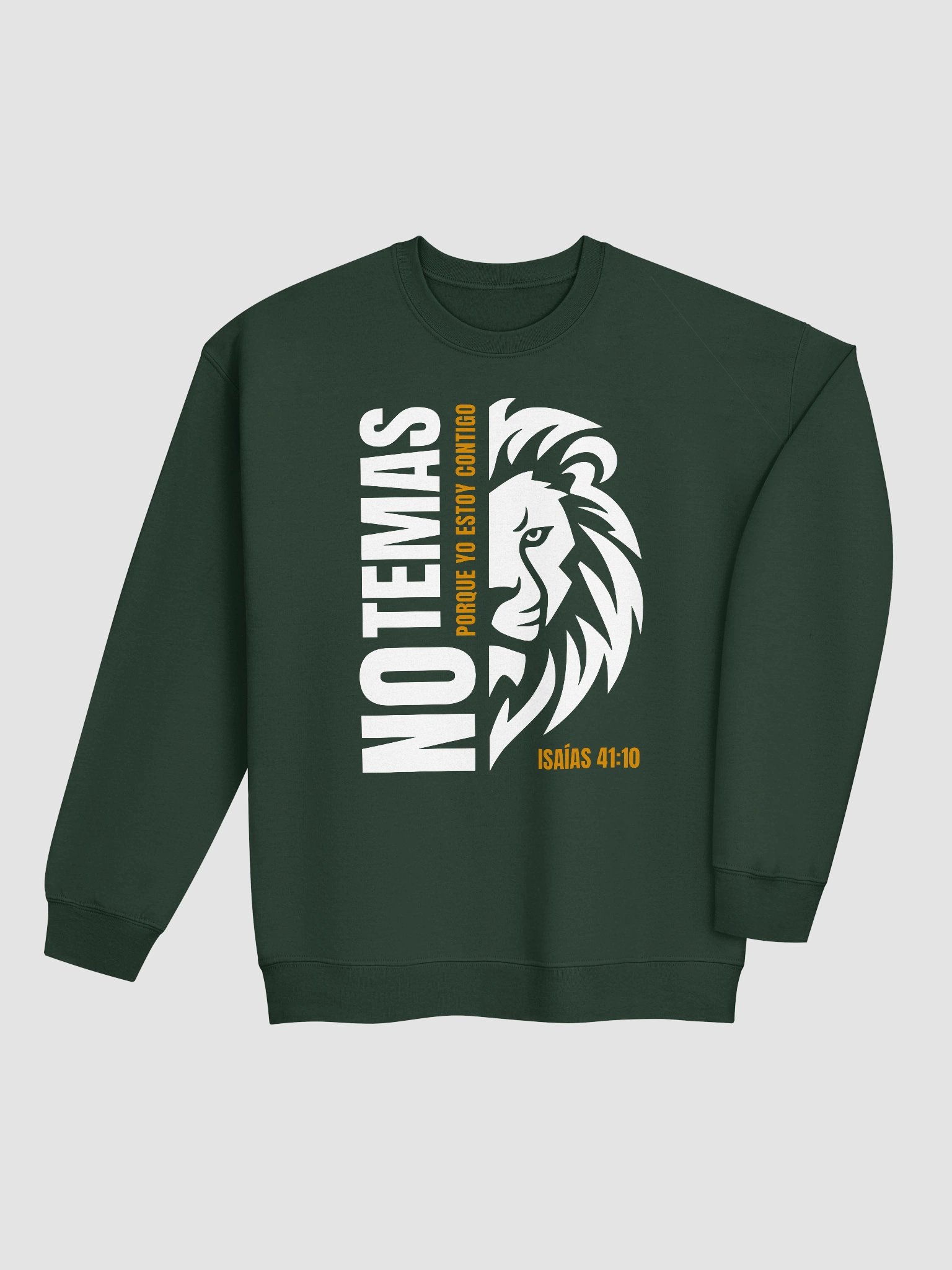 Sudadera Unisex Cuello Redondo | No temas, porque yo estoy contigo product image (13)
