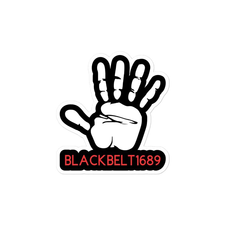 Blackbelt1689 Hand Logo Magnet product image (2)