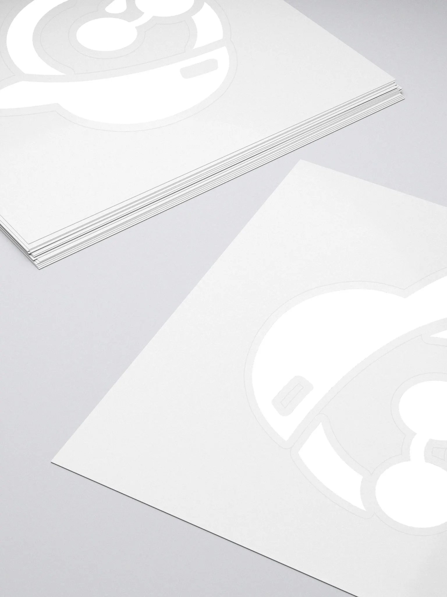 Frosty Sticker (White) product image (4)