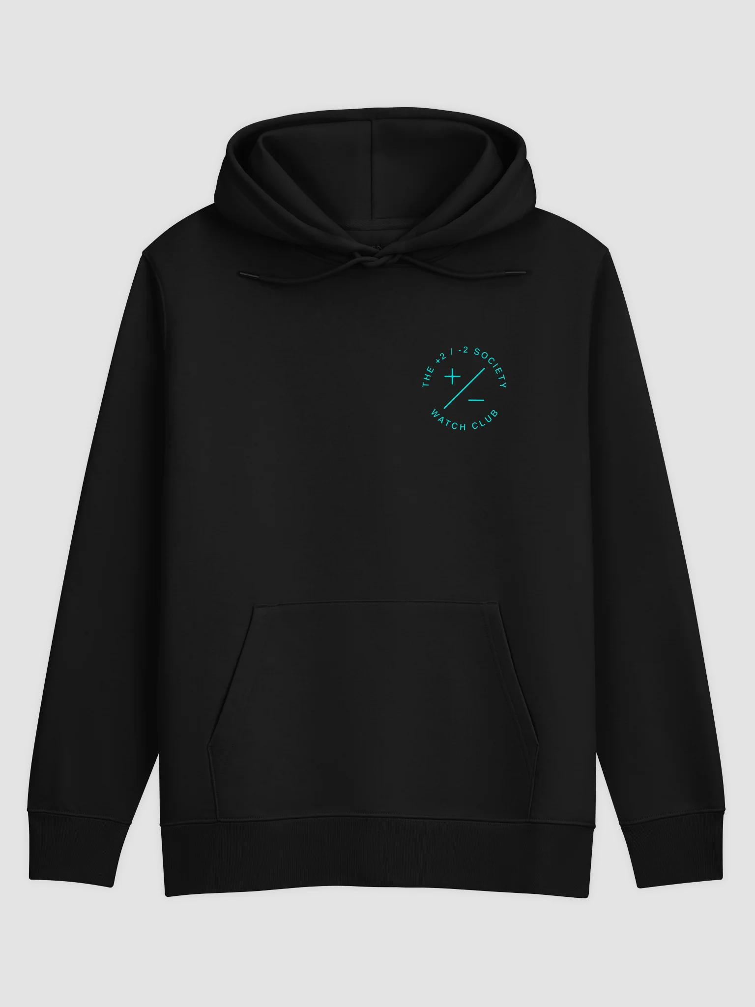 The Precision Club Hoodie - Teal & Black product image (1)