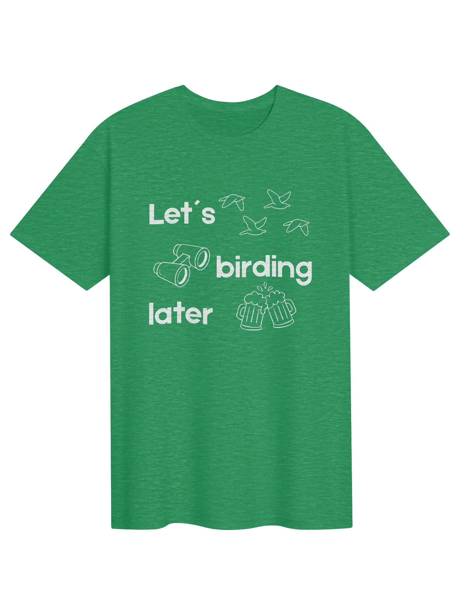Let’s Birding Later Beerding T-Shirt – Funny Birdwatching Graphic Tee & Birder Gift product image (7)
