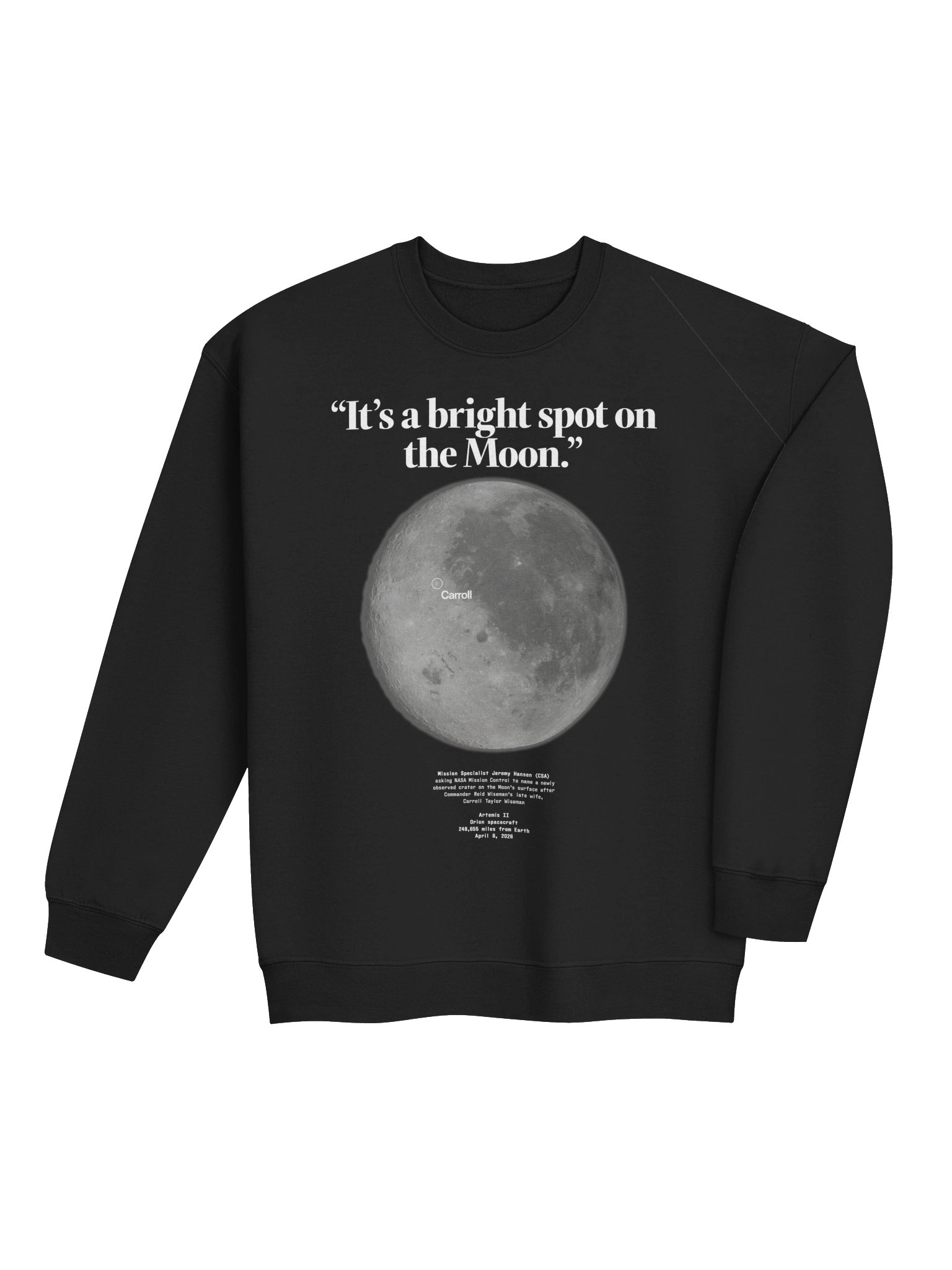 Carroll Crater Crewneck (Moon Only) product image (10)