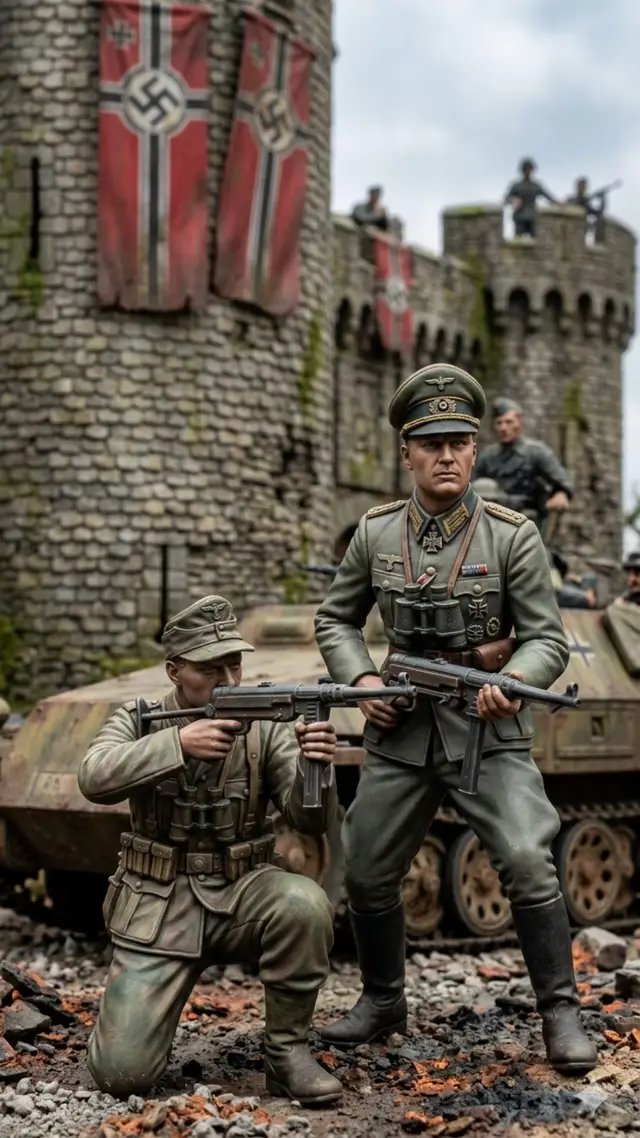 Get ready to enhance your wargaming and diorama collection with this absolute must-have collection of ultra-realistic 3D printable German soldiers and officers! 🤯  These ain't your average miniatures. We're talking meticulously sculpted, historically inspired figures, from elite officers to battle-hardened soldiers. Look at that staggering detail! 😍 These are absolutely bonkers and essential for any serious historical collector.  But the real magic? Total scalability! 🪄 Thanks to the insane level of detail, you can print these in any scale imaginable – from massive display pieces down to tiny skirmish sizes – without sacrificing a single button or badge detail.  The diorama potential is just mind-boggling. Create epic tableaus and tell historical stories like never before. Don't miss out on this insanity! These files are a game-changer. 👇 Grab your files now and start printing history!   #WW2Miniatures #Wargaming #GermanArmy #HistoricalDiorama #MiniatureArt  