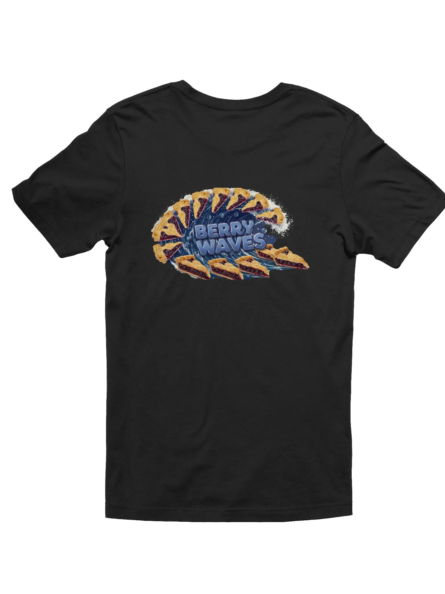 Blueberry Pie Wave-Inspired Bella+Canvas T-Shirt product image (15)