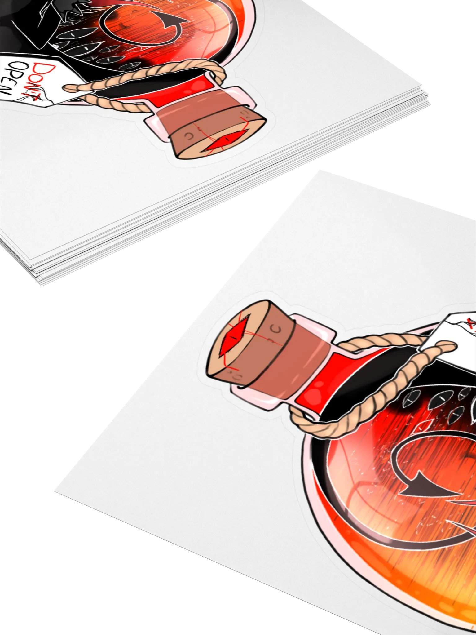 Demon in a bottle Sticker product image (10)