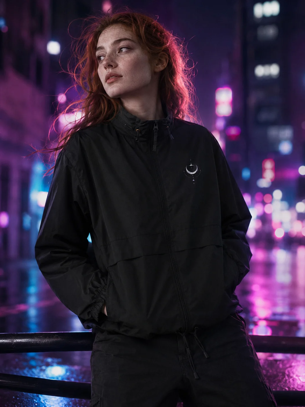 New Orbit Embroidered Windbreaker product image (2)