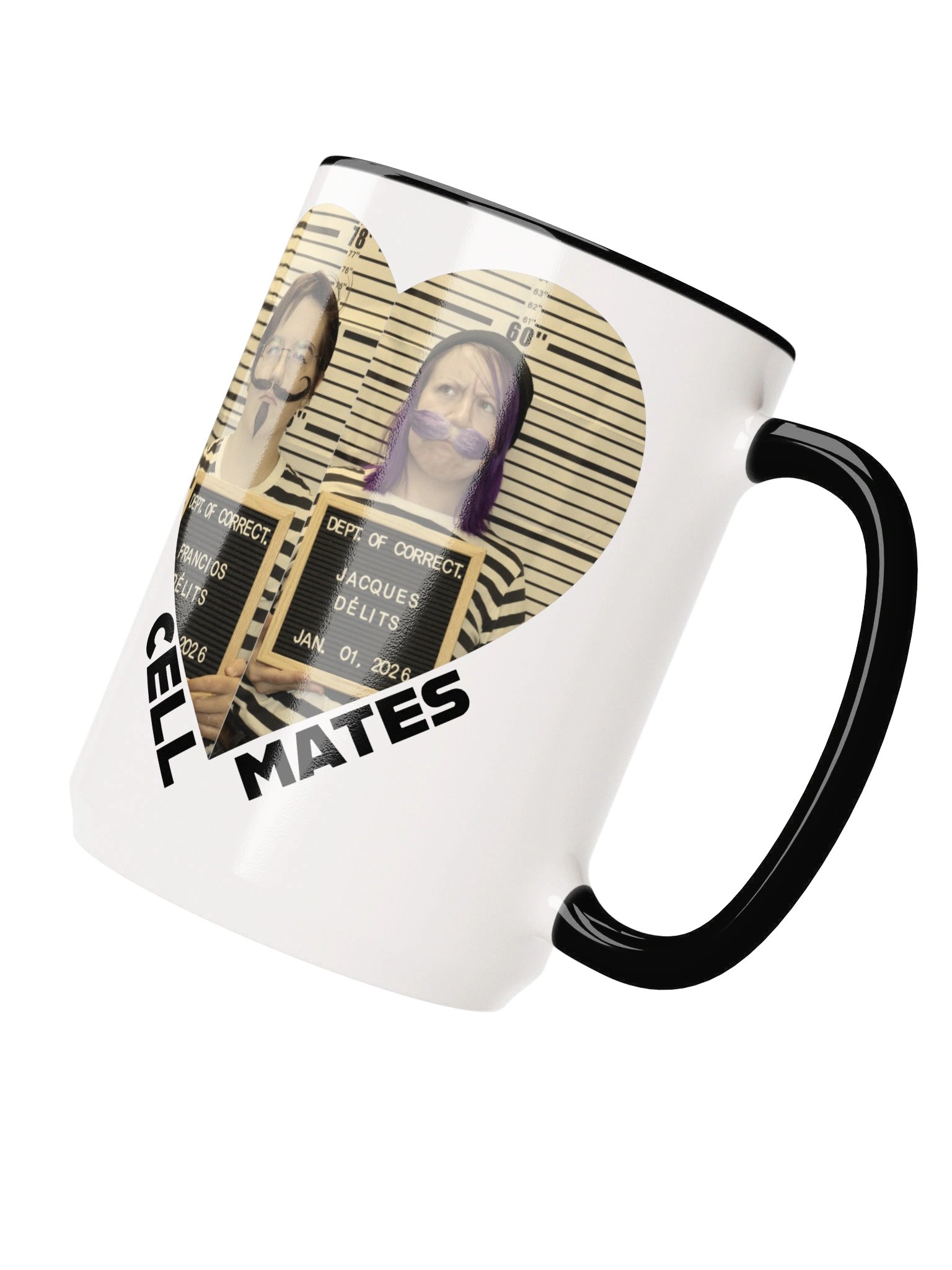 Cell Mates Mugshot Mug product image (3)