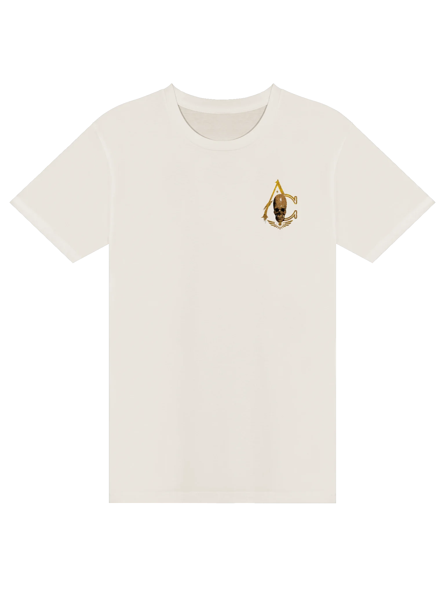 Aliencarvings.com Bone Club Embroidered Premium T-Shirt (Bone Color) product image (1)