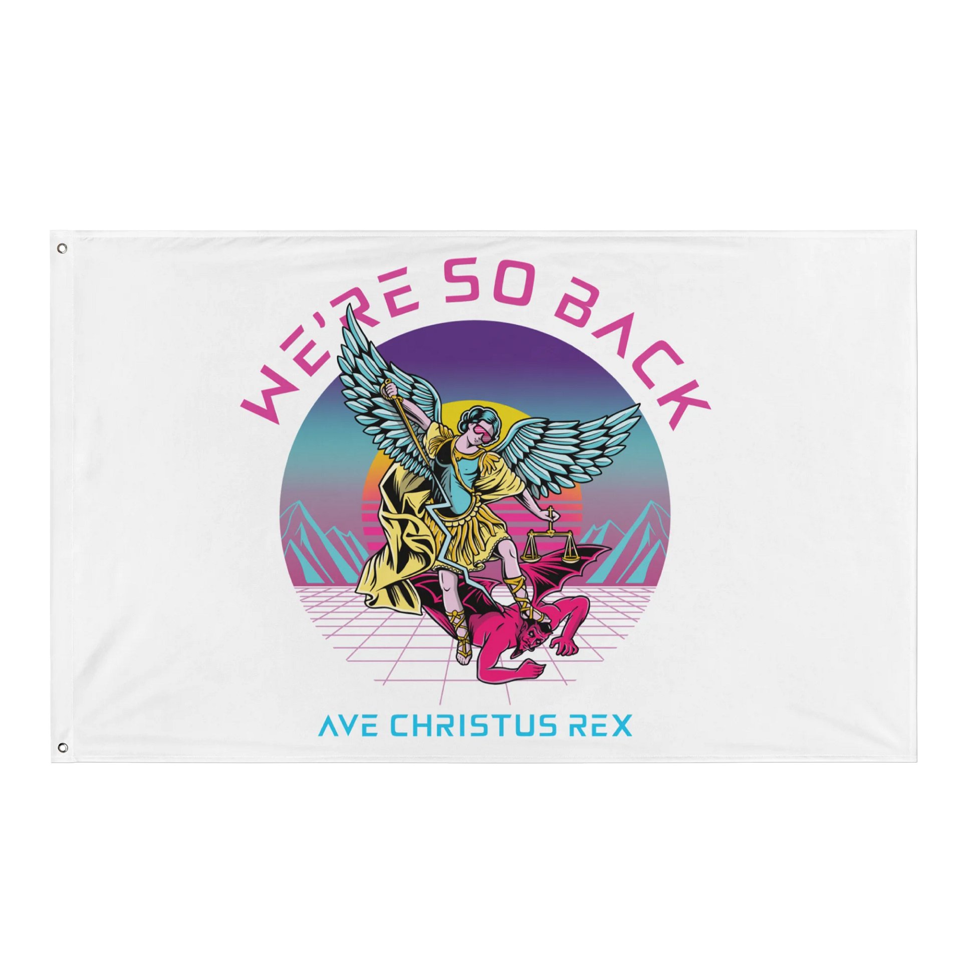 We're so back FRONT - Flag product image (1)