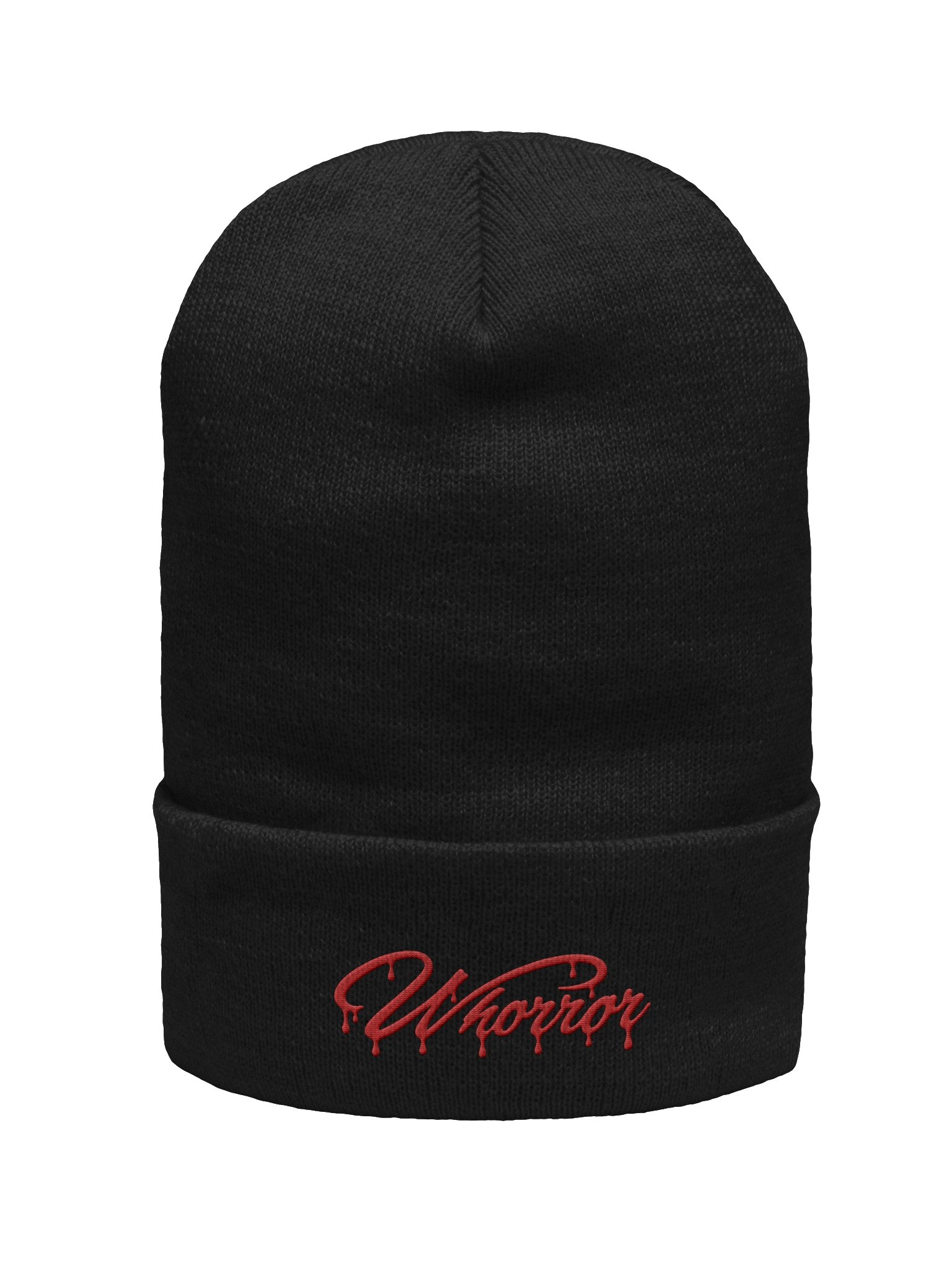 Embroidered Whorror Winter Hat product image (1)
