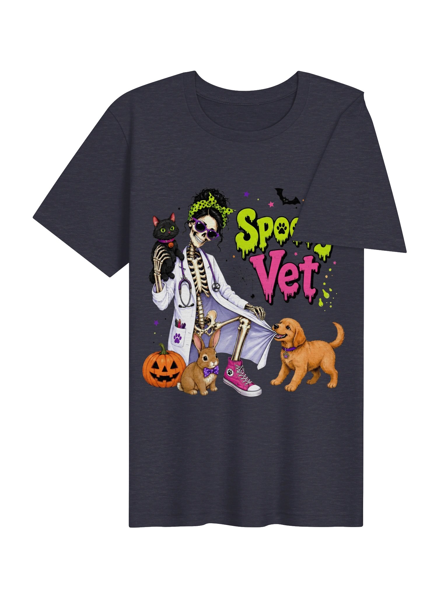 Spooky Vet Skeleton Halloween Shirt product image (27)