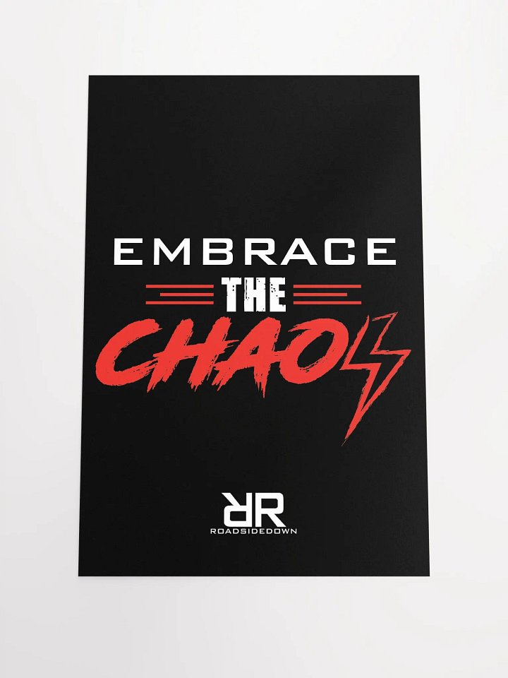 Embrace the Chaos Poster product image (1)