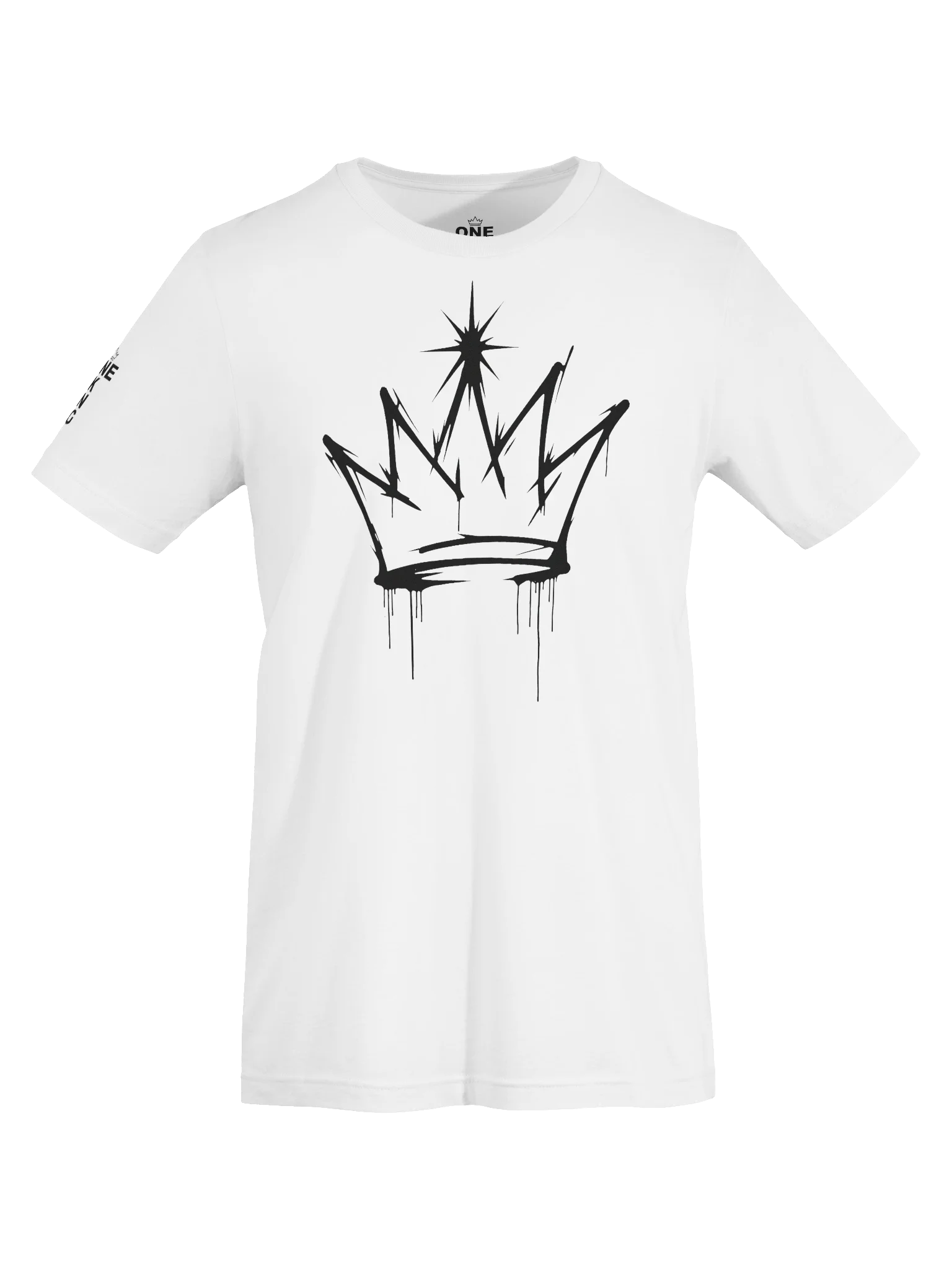 ONE KING Urban Crown Warrior Edition Premium T-Shirt black print product image (2)