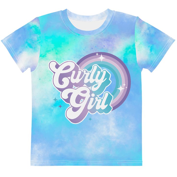 Curly Girl Tide-Dye Tee (Kids) product image (1)