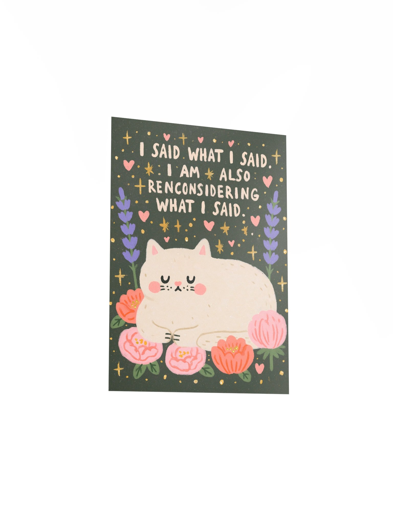 I Said What I Said Cat Poster product image (20)