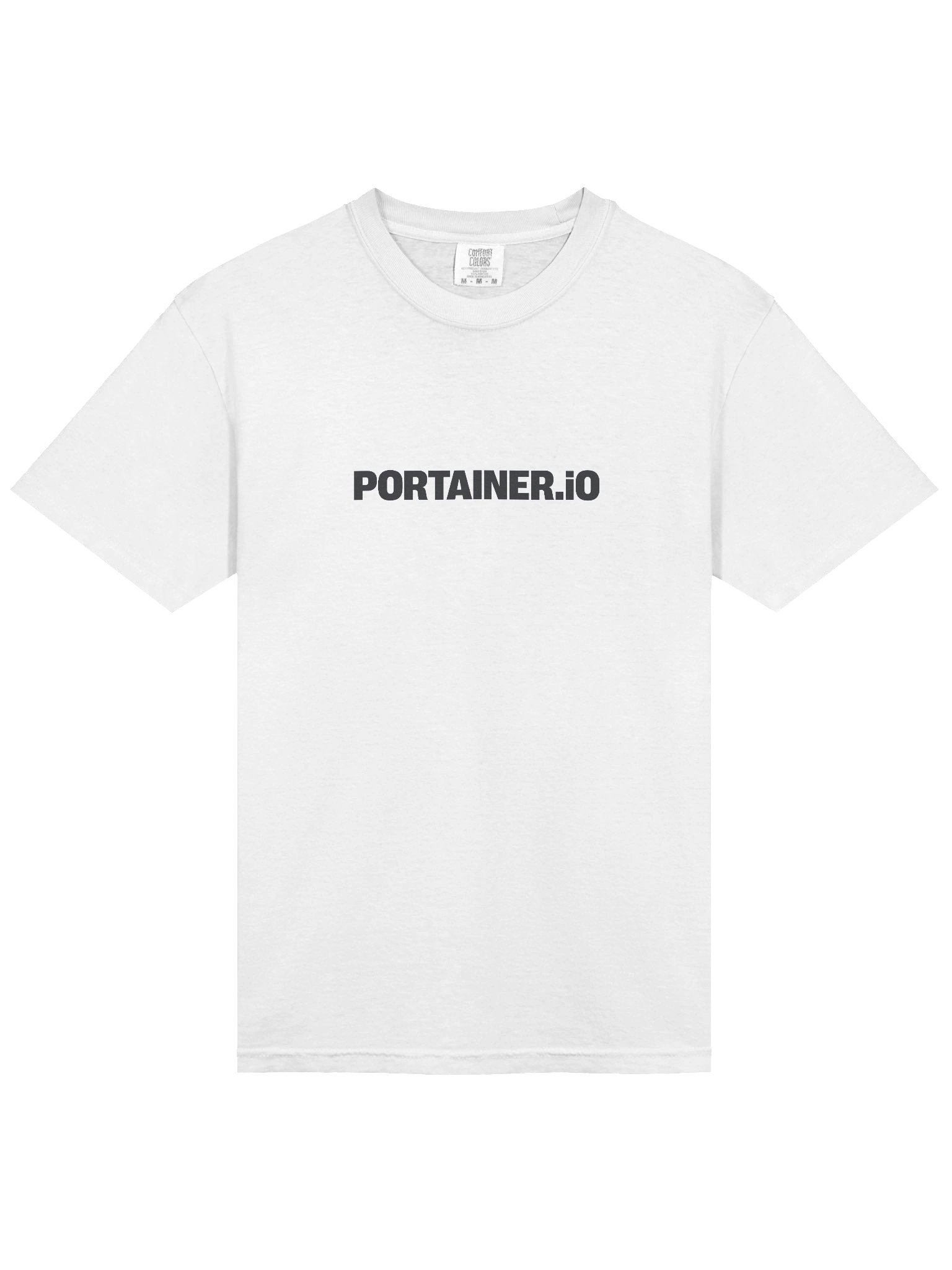 Portainer Tshirt - Kube with no BS - White product image (3)