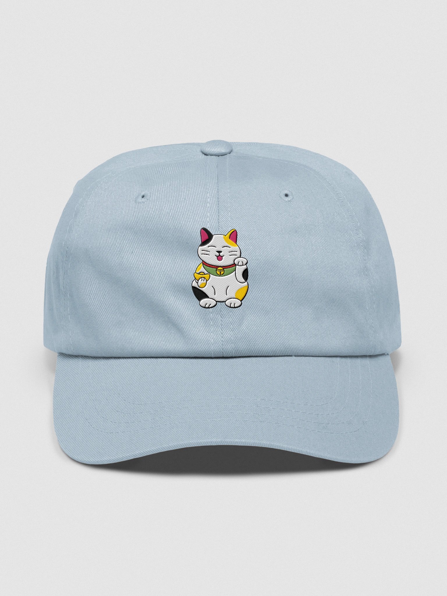 Maneki-neko (Lucky Cat) Embroidered Hat product image (1)