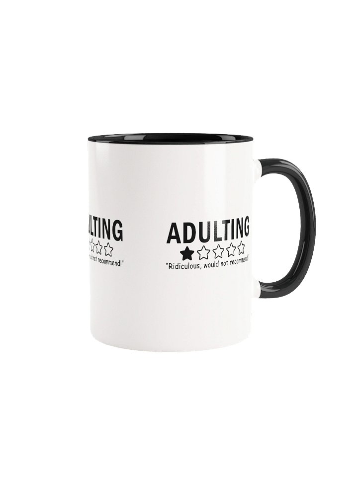 Peek-a-Boo Splash Ceramic Mug (Adulting) product image (1)