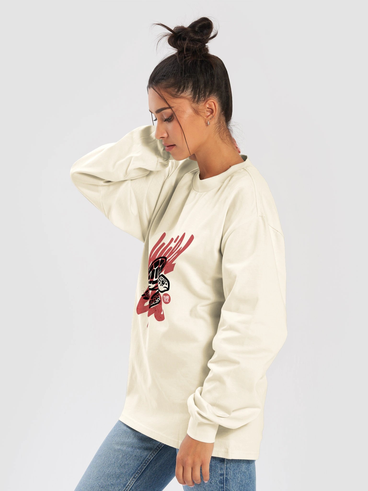 Wild Life Sea Turtle Long Sleeve Tee product image (7)