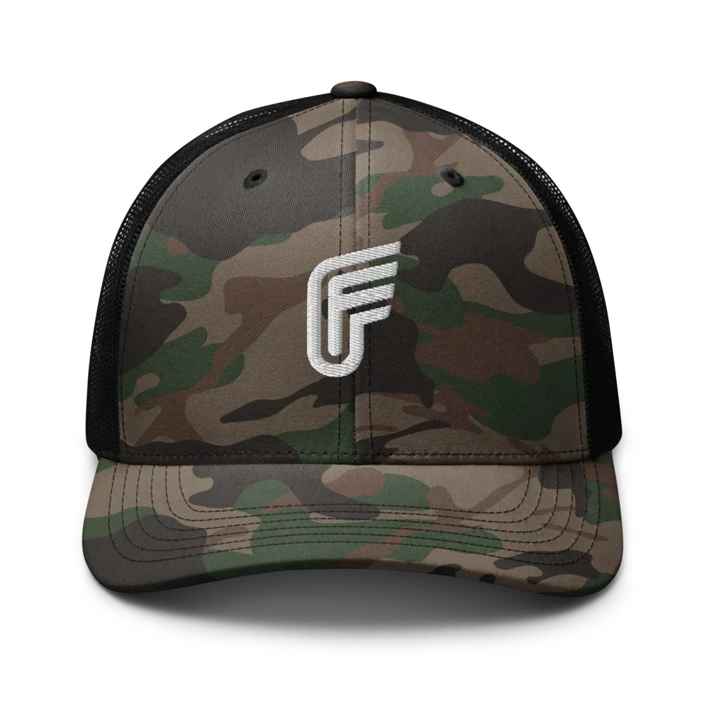 Frostee Camouflage Trucker Hat product image (1)