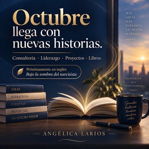 Octubre empieza con nuevas historias, nuevas decisiones y nuevos caminos por abrir.

A veces un mes no inicia con certezas.

...