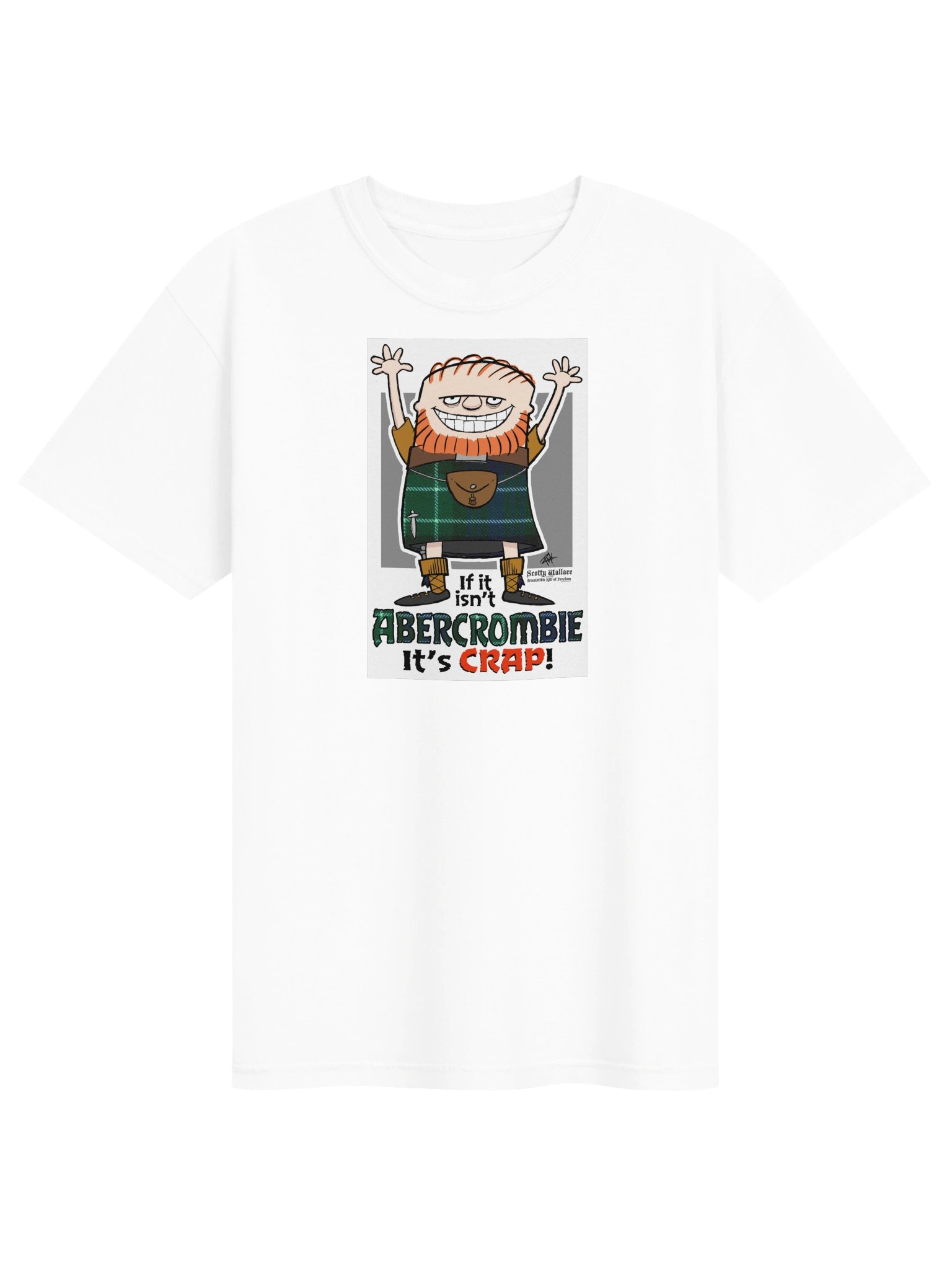 Abercrombie Clan Tartan - Funny Scottish Humor Scotty Wallace product image (235)