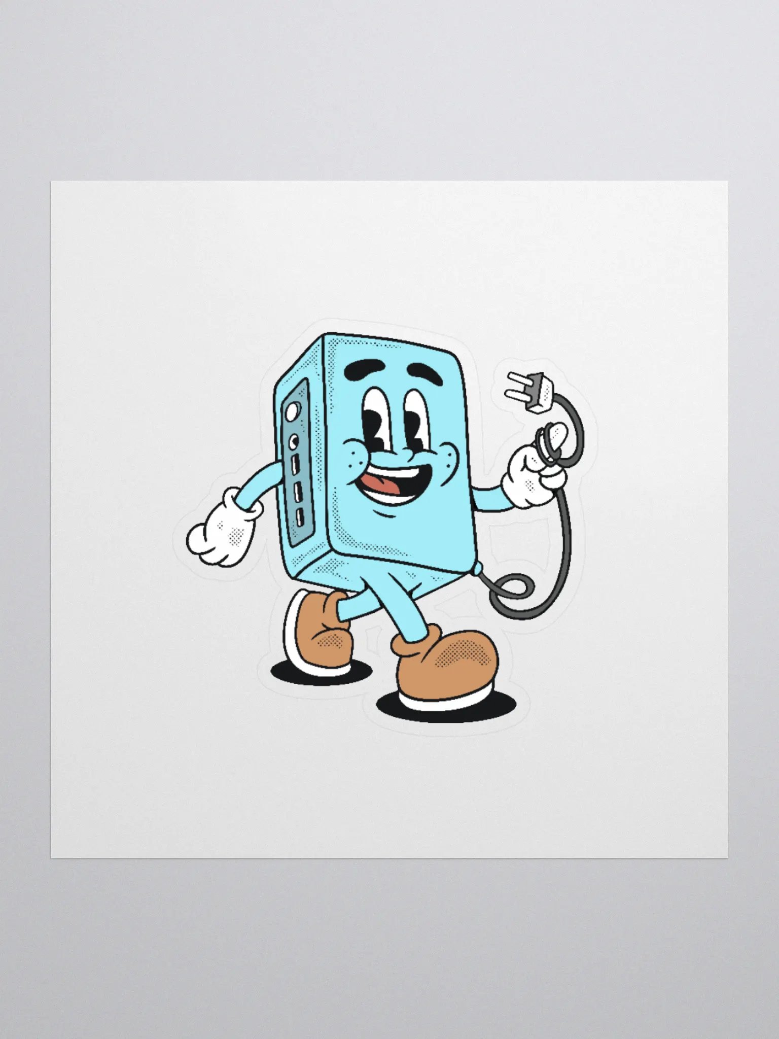 Retro Mini PC Sticker product image (1)