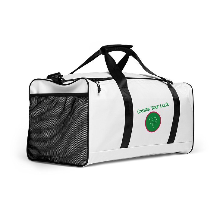 Create Your Luck Clover Duffle Bag product image (2)