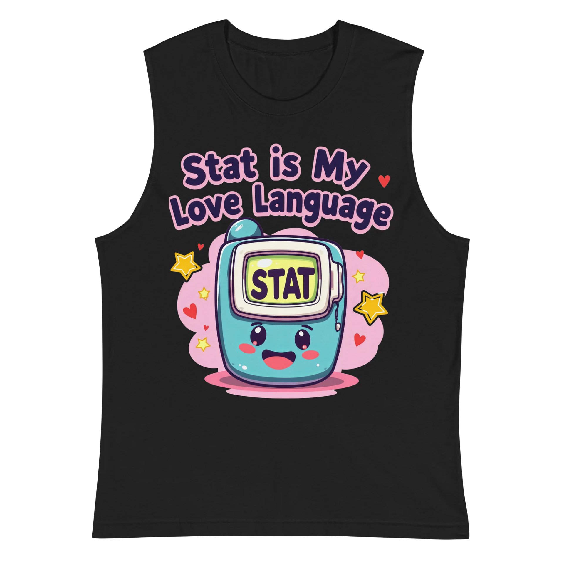 STAT Love Language Muscle Tank product image (3)
