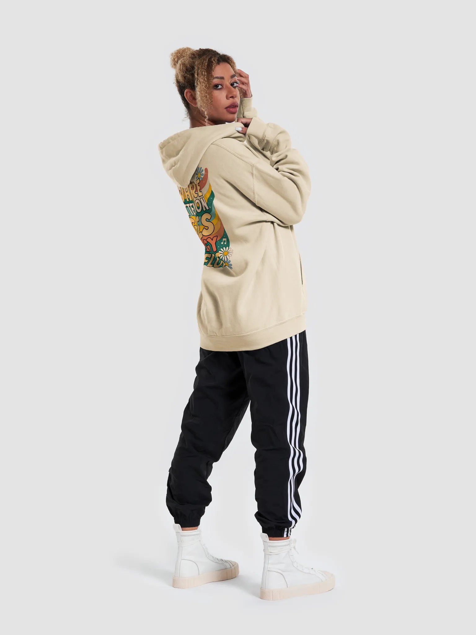 Flowing Energy Retro Hoodie product image (7)