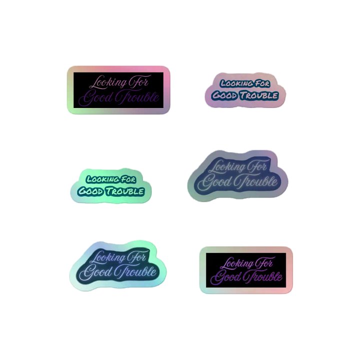 Resistors, Looking for Good Trouble, Holo Sticker Pack product image (2)