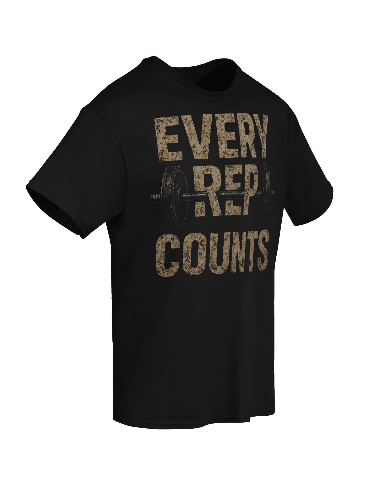 “Every Rep Counts” Motivational Gym T-Shirt product image (8)