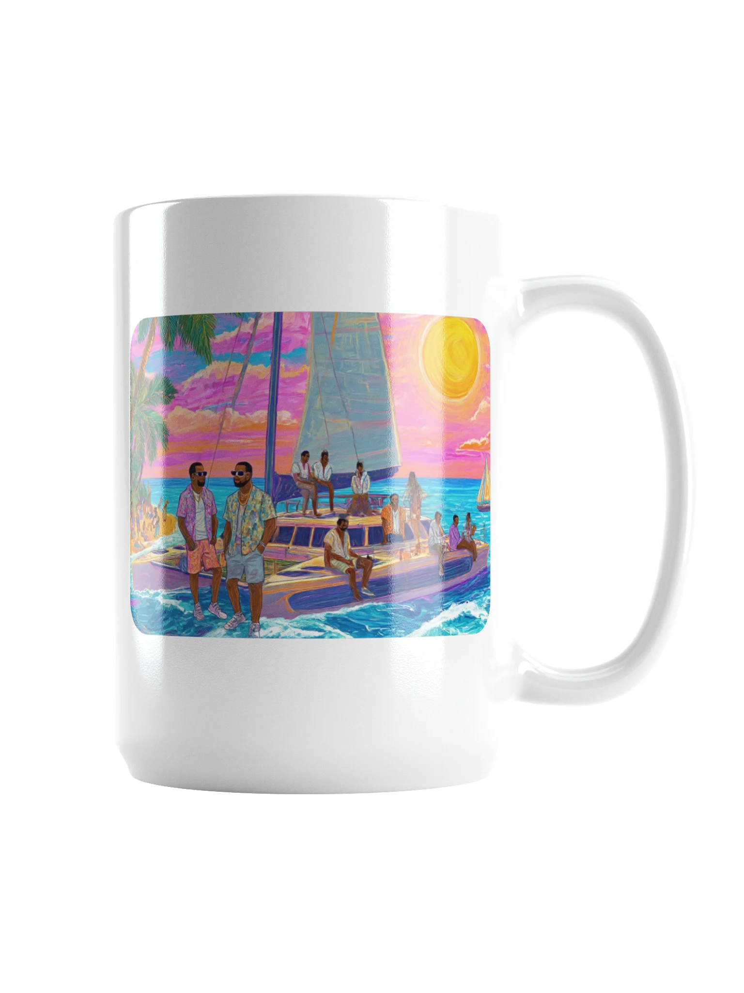 Sunset Sailing Serenity Mug product image (6)