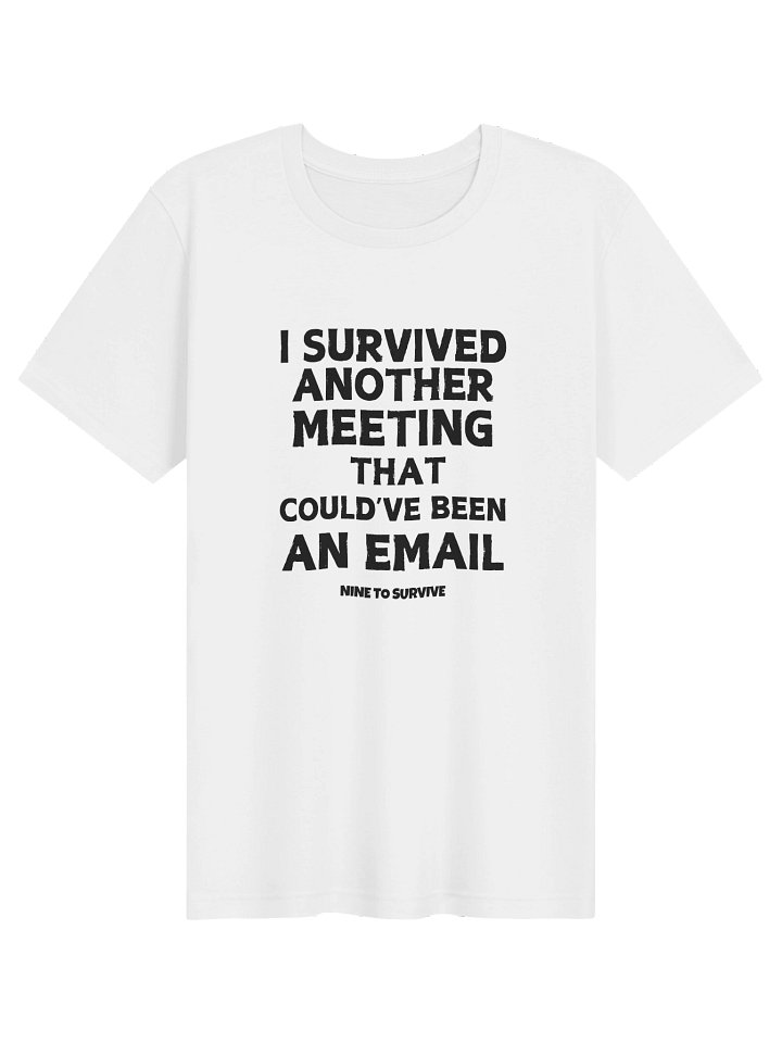 The Meeting Tee - White product image (1)