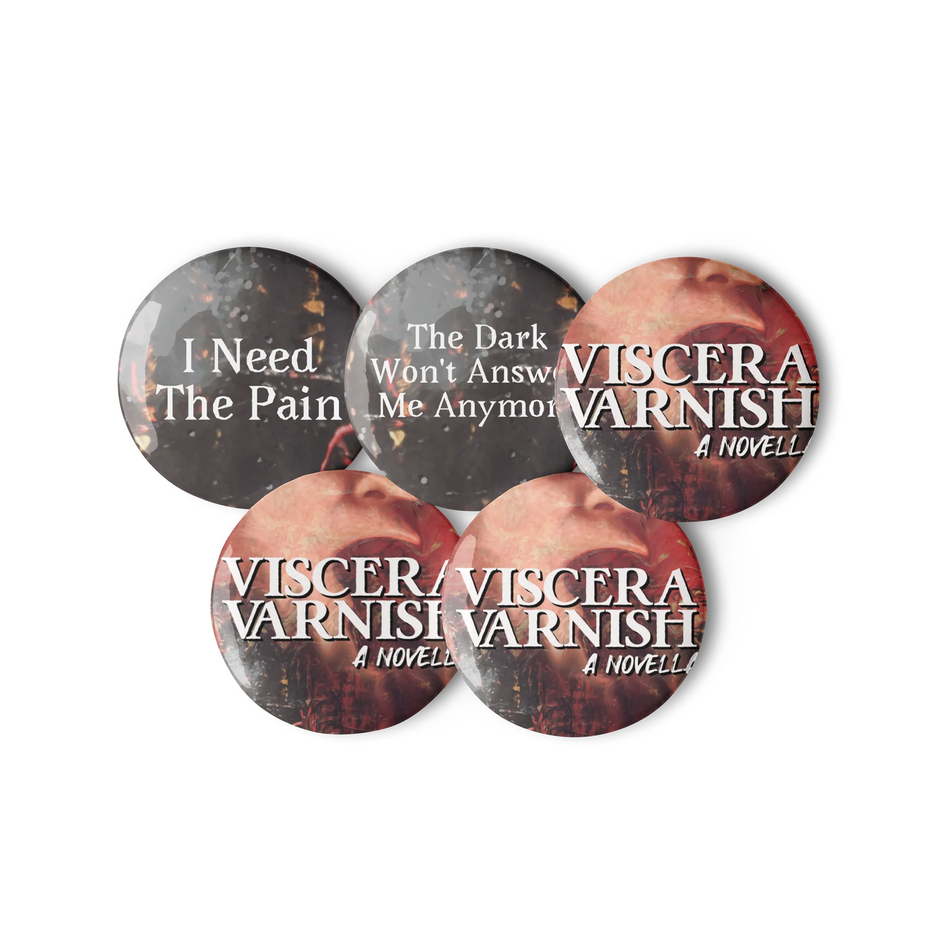 VISCERA VARNISH Button Set product image (3)