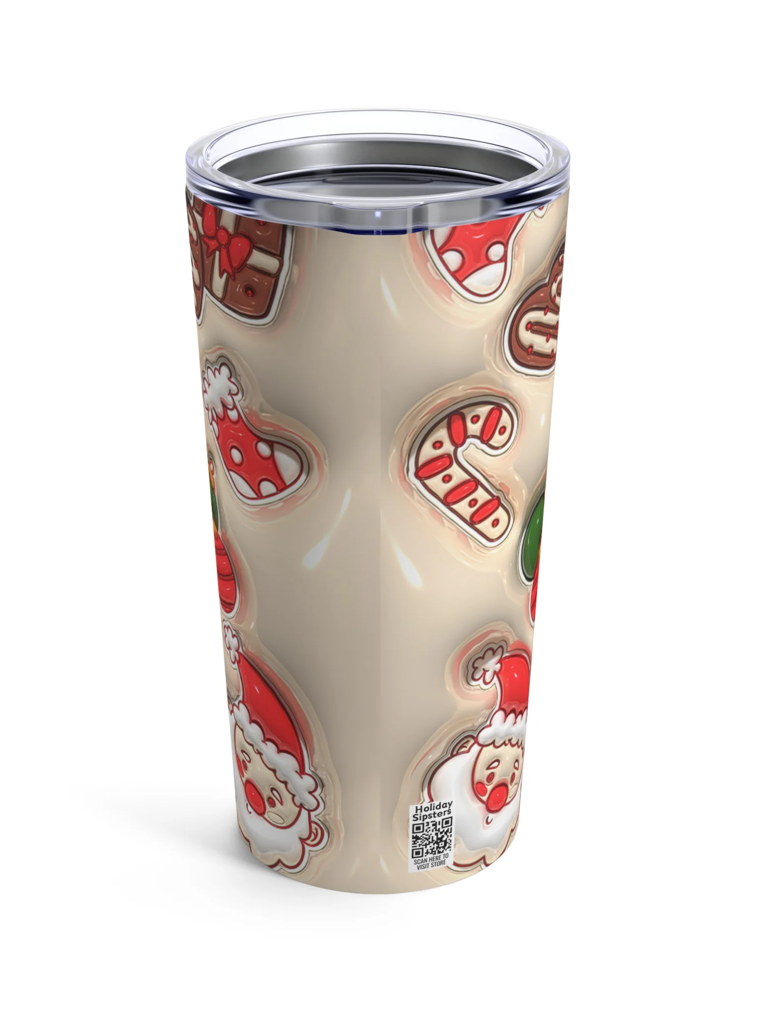Creamy Cookies Holiday Stainless Steel Tumbler product image (3)