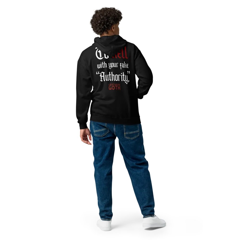 Fake Authority Raven Zip Hoodie product image (8)