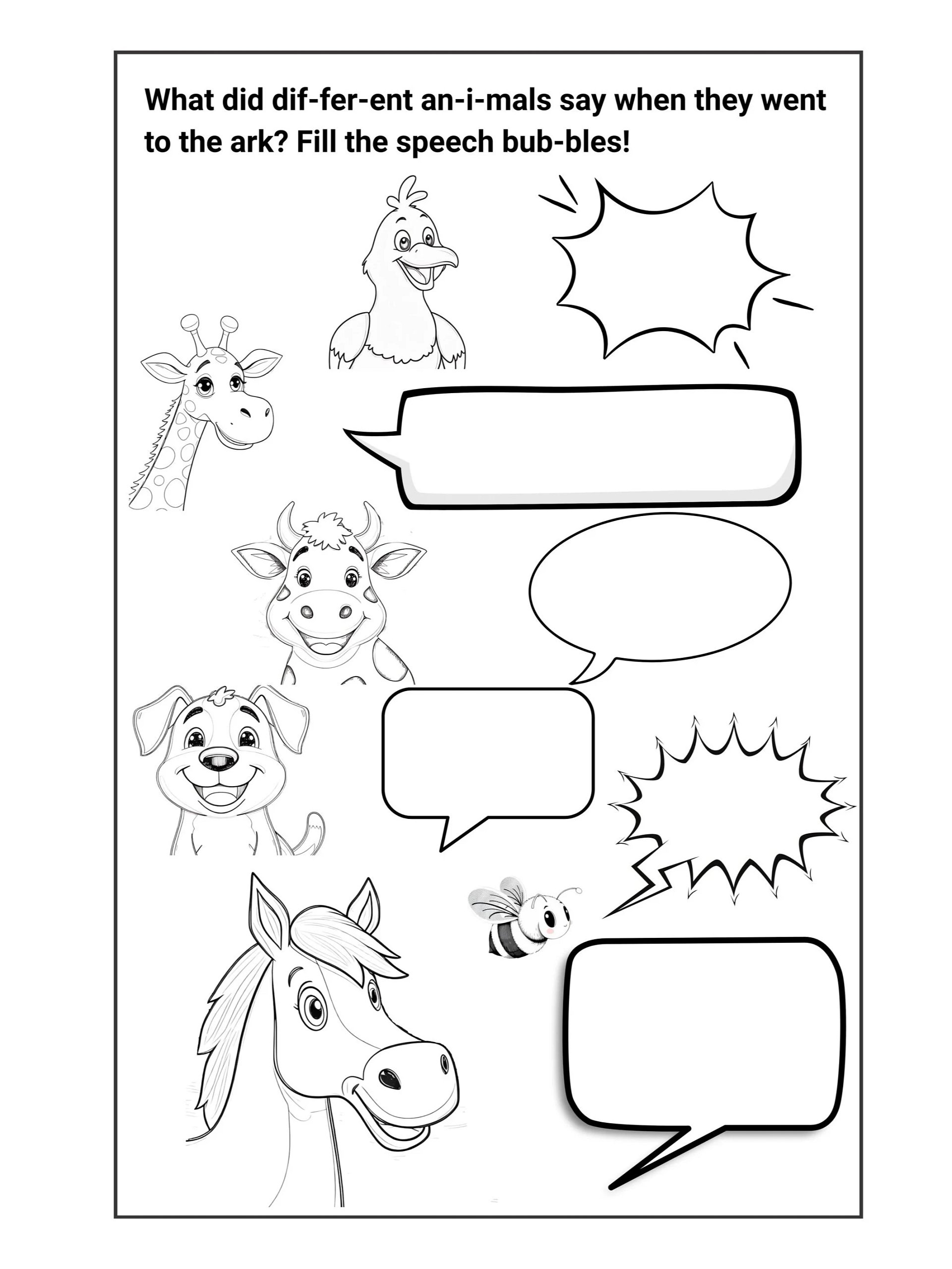 My First Bible Adventures Noah’s Ark Activity Book (24 pages) product image (4)