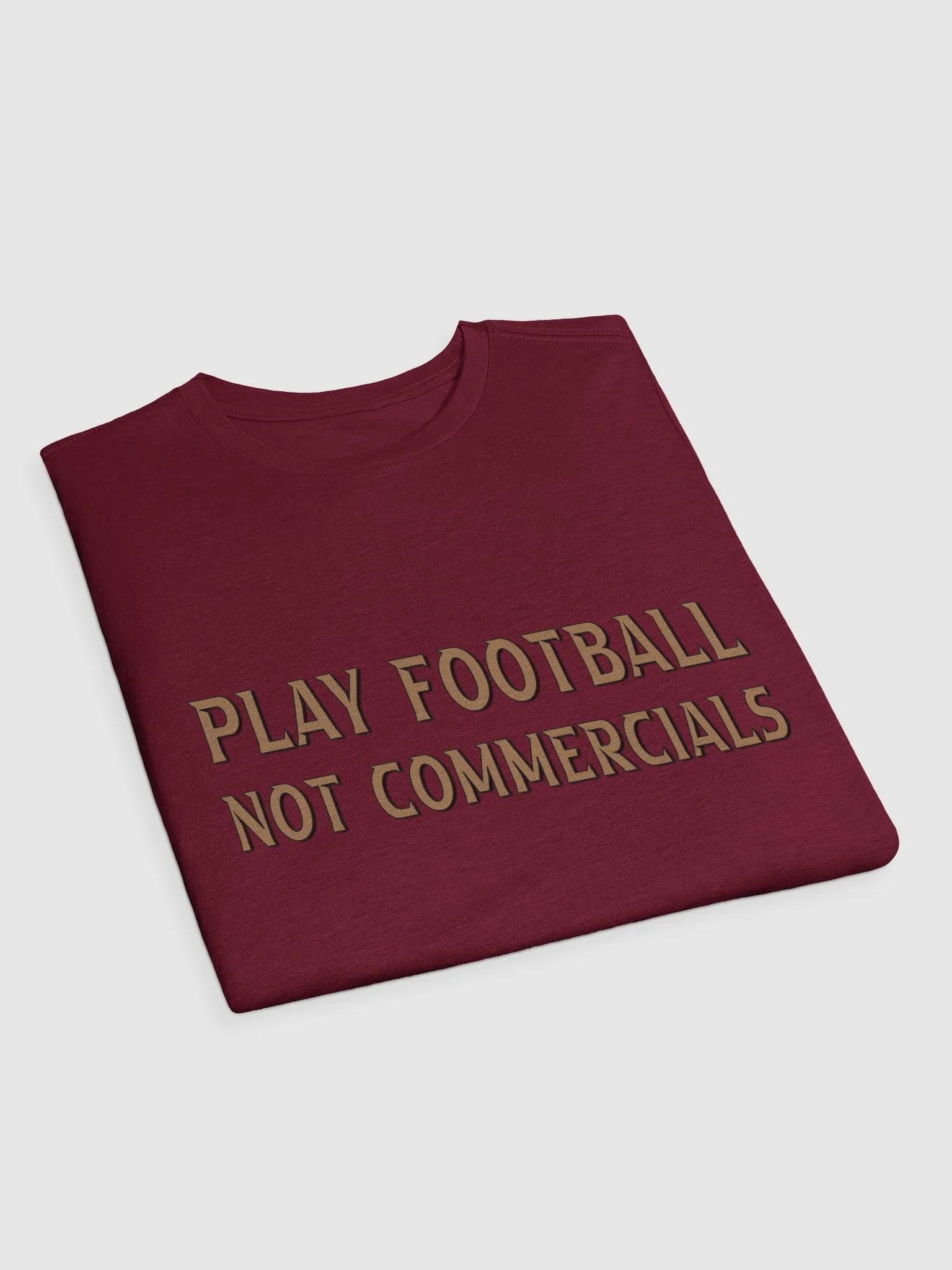 Football Not Commercials Gold product image (3)