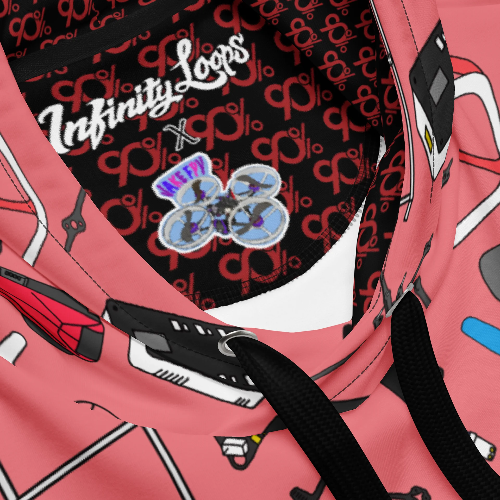 Pink Micro FPV Hoodie product image (4)