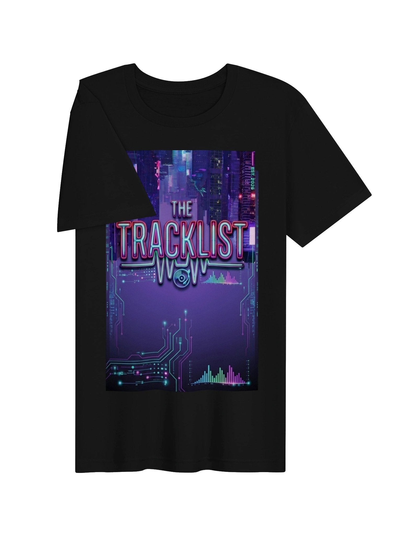 Futuristic Tracklist Tee product image (3)