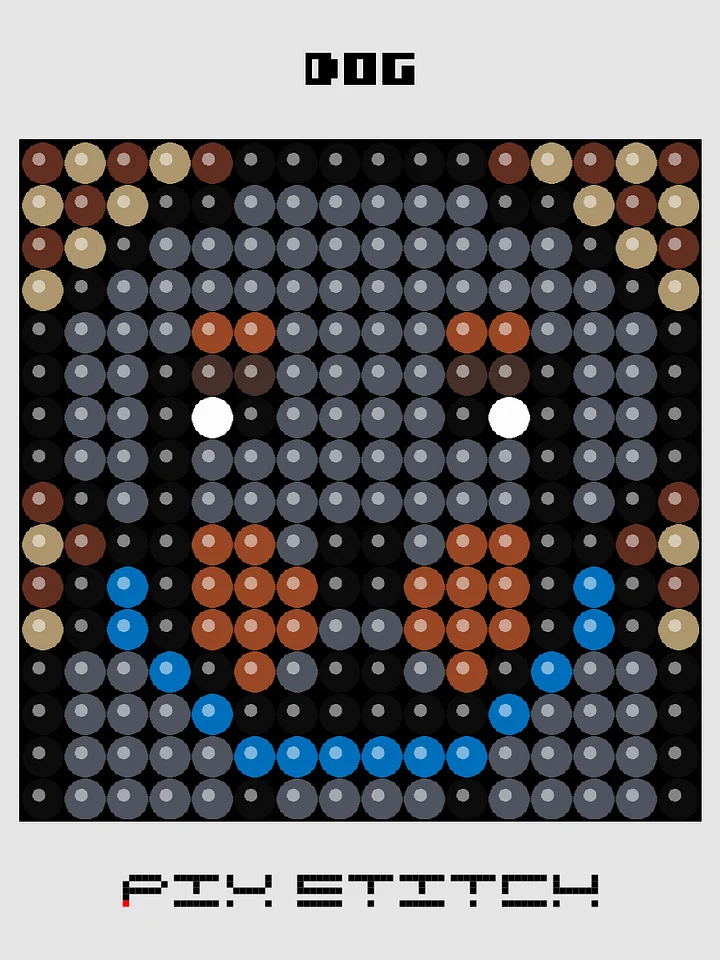Dog Pixel Art product image (1)