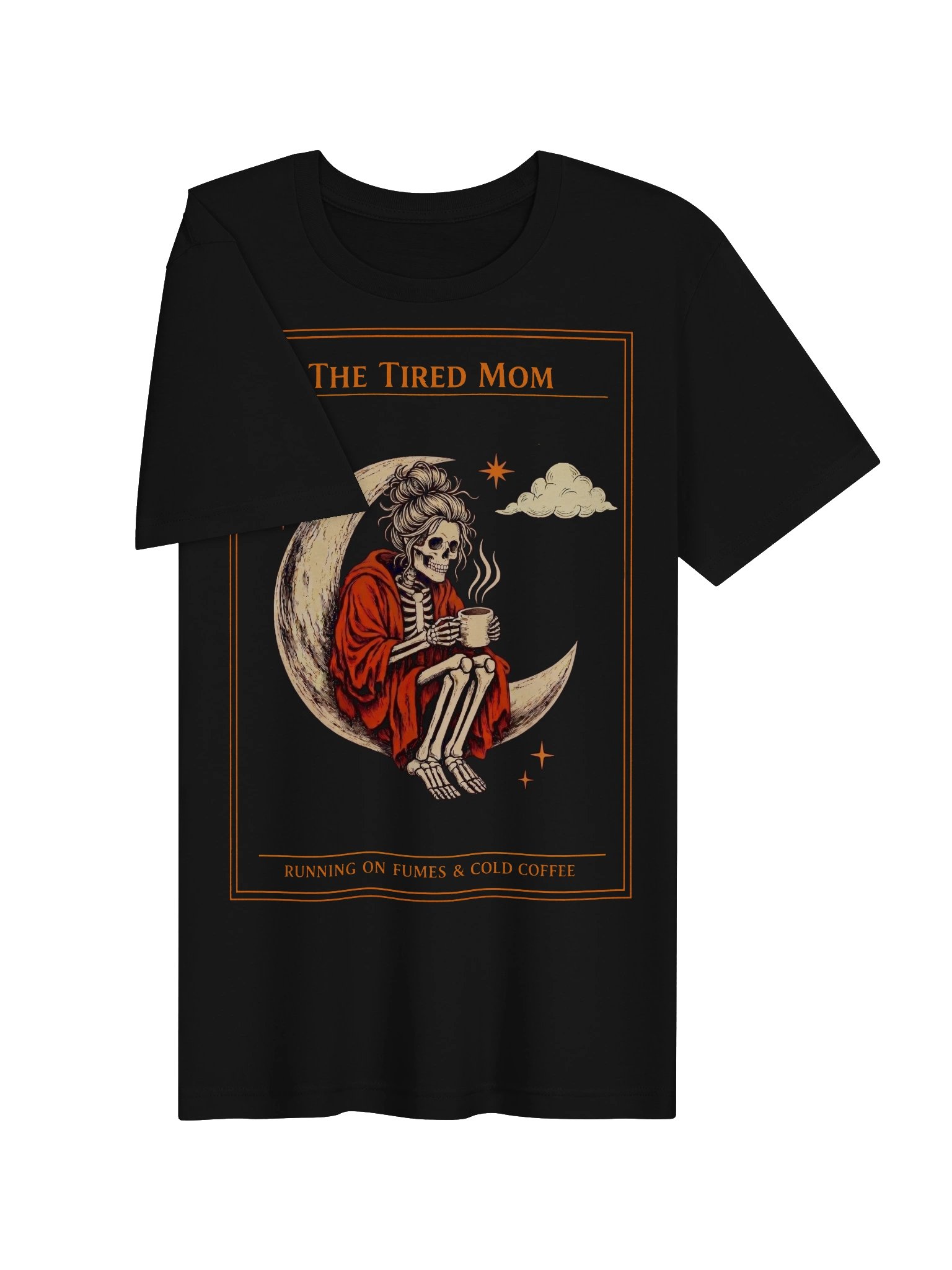 Tired Mom Tarot Card Graphic Tee product image (3)