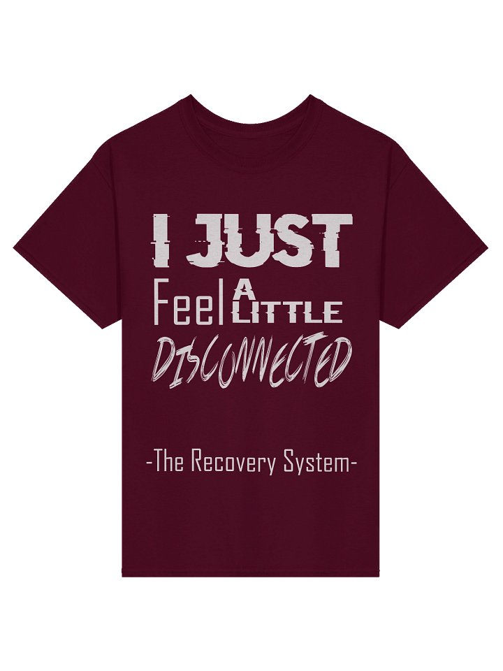 Disconnected Lyrics Maroon Tee product image (1)